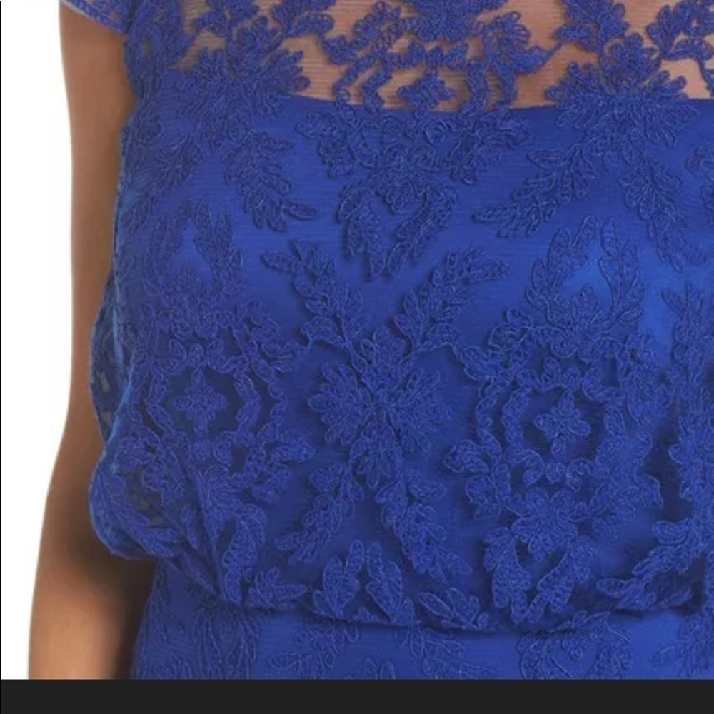 TADASHI SHOJI CORDED EMBROIDERED LACE BLOUSON - Picture 8 of 12